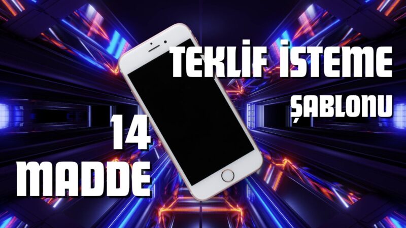 Mobil Uygulama Teklif Brief Şablonu (Kurumsal)
